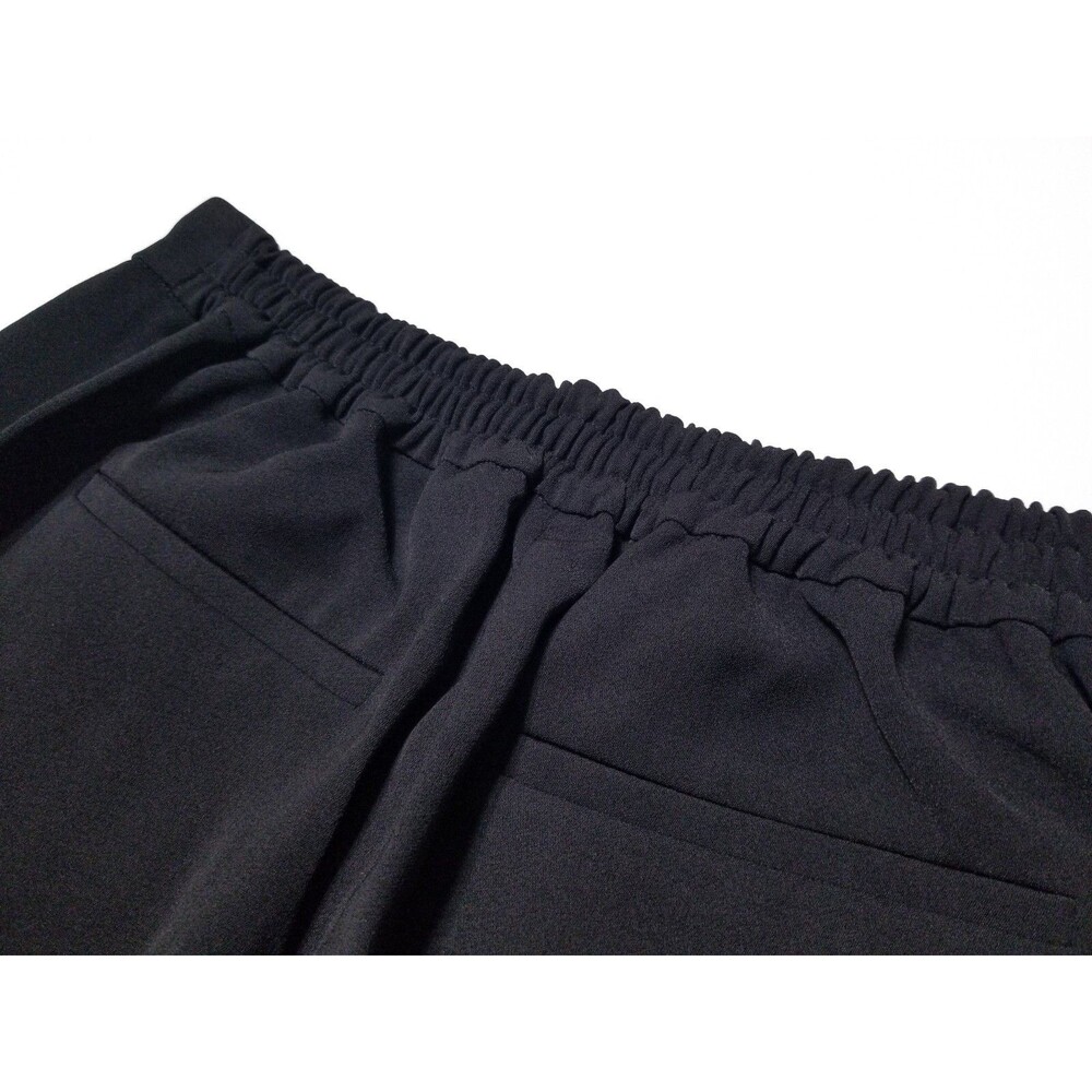 NWT Vince Relaxed Satin Piped Pull-On Trouser Pants in Black Size XS, S $295 - Picture 7 of 14
